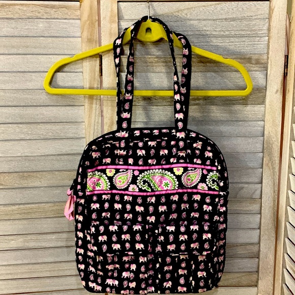 Vera Bradley retired Elephant pattern , Tote - Picture 1 of 10